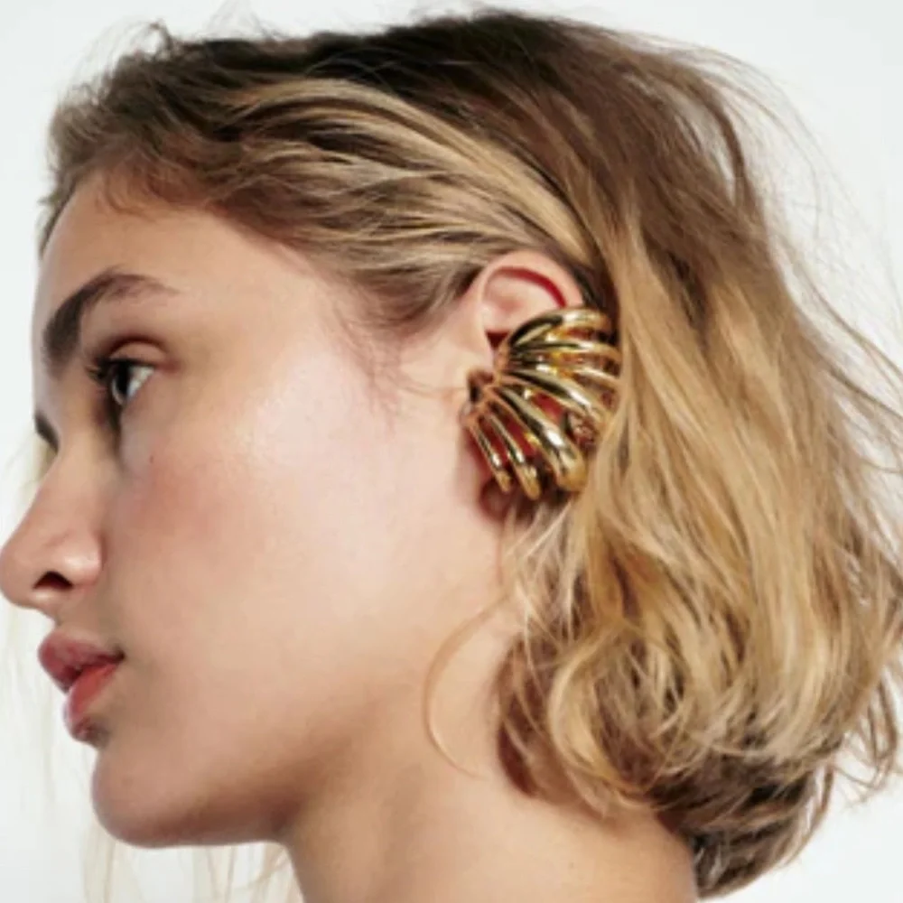 Zara Multi-Hoop Ear Cuff - Picture 1 of 3